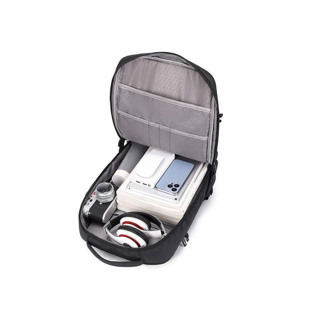SAC A DOS POUR PC PORTABLE 15.6" étanche / Antichoc / Port USB
