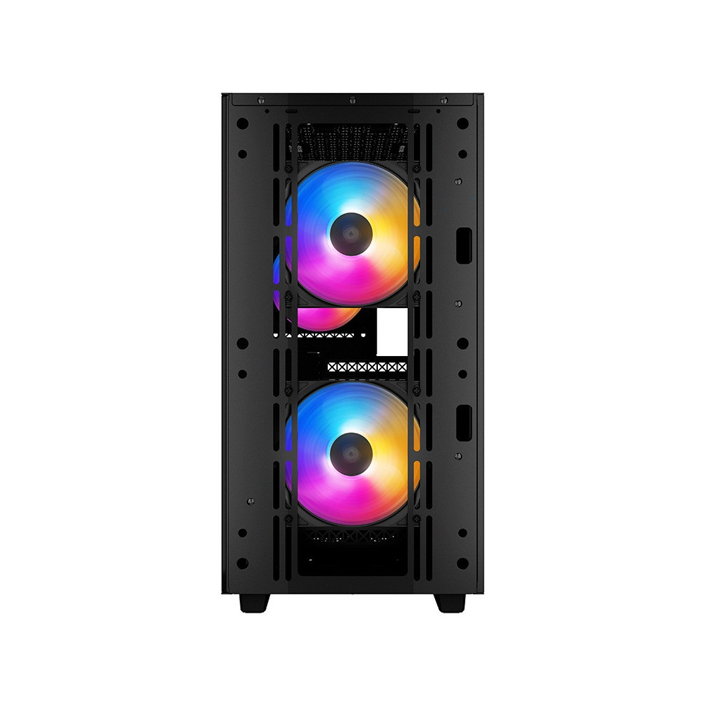 Boîtier Gaming Moyen Tour DeepCool MATREXX 40 3FS / Micro-ATX / RGB / Noir