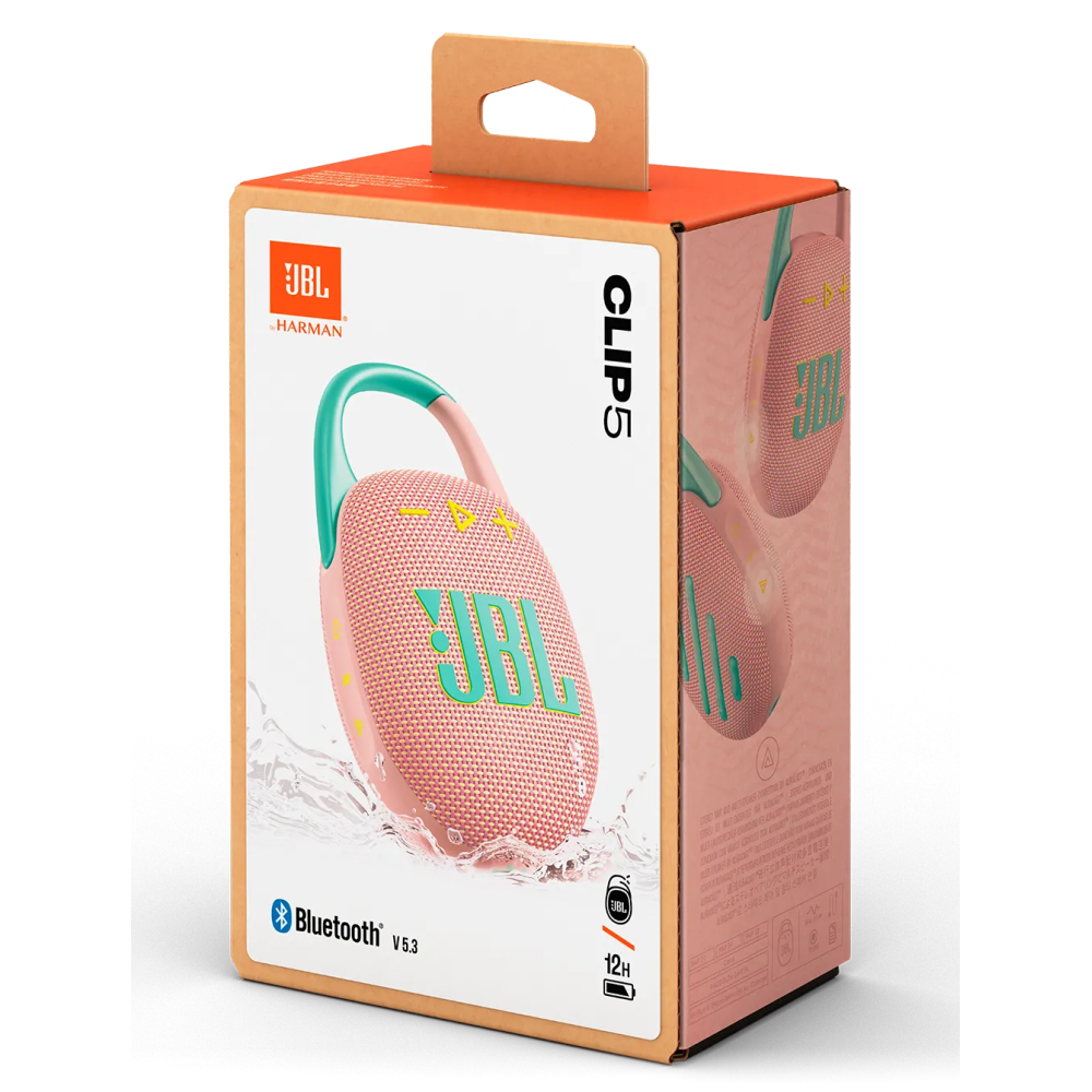 Haut Parleur Sans Fil JBL Clip 5 - ROSE