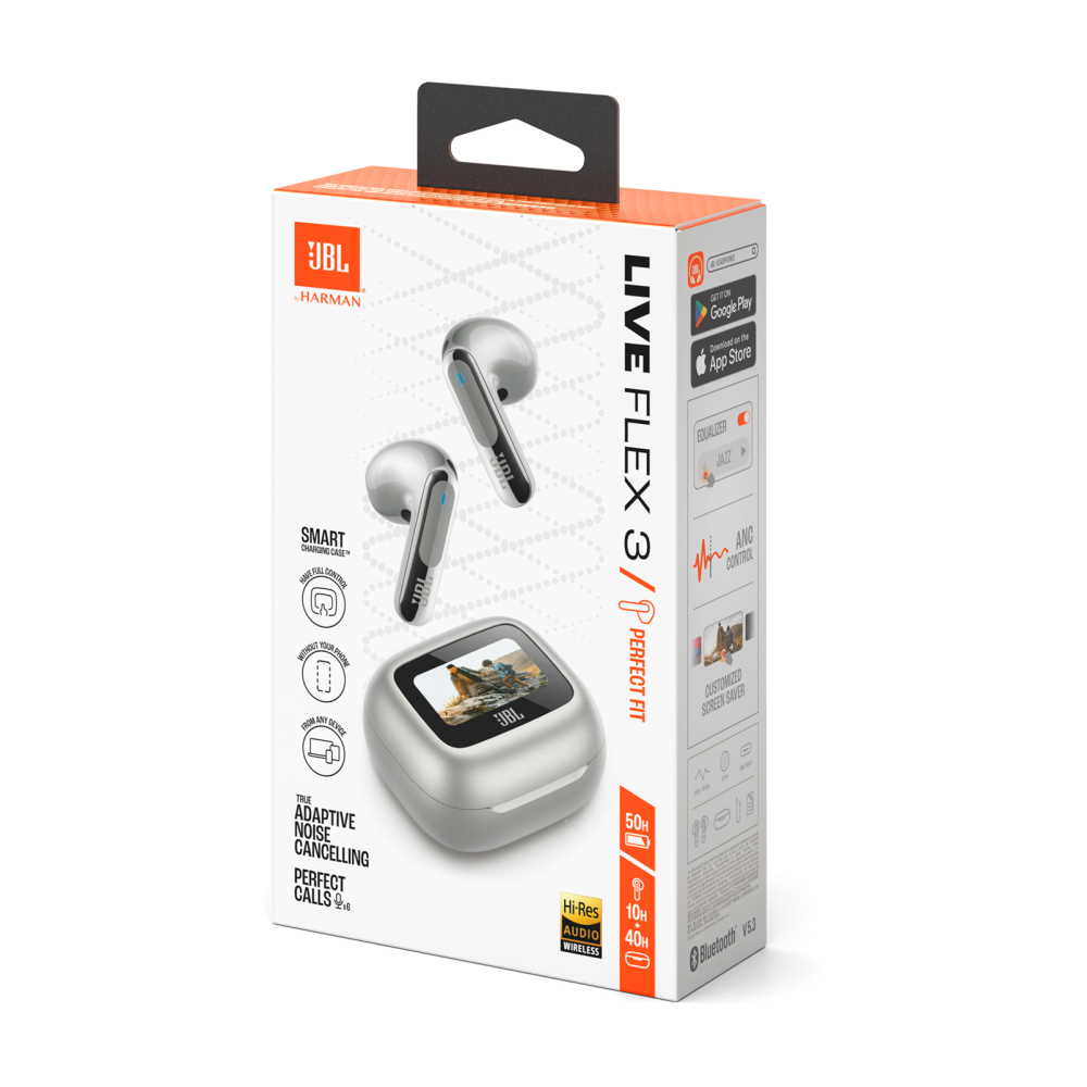 Écouteurs Sans Fil JBL Live Flex 3 / Silver