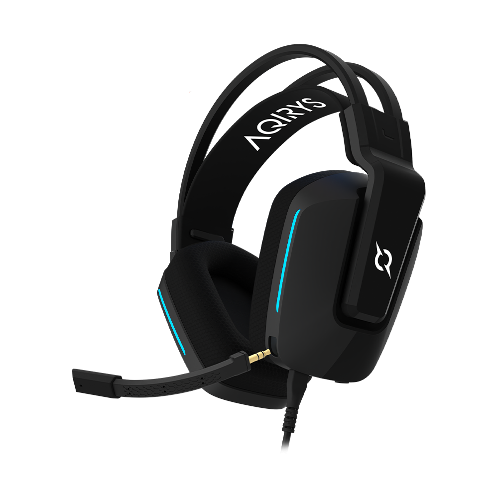 Micro Casque Gamer Filaire AQIRYS ALYA - Noir