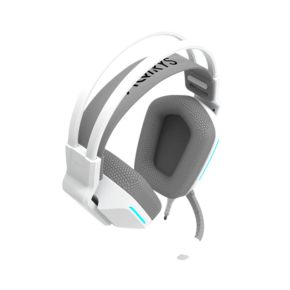 Micro Casque Gamer Filaire AQIRYS ALYA - Blanc