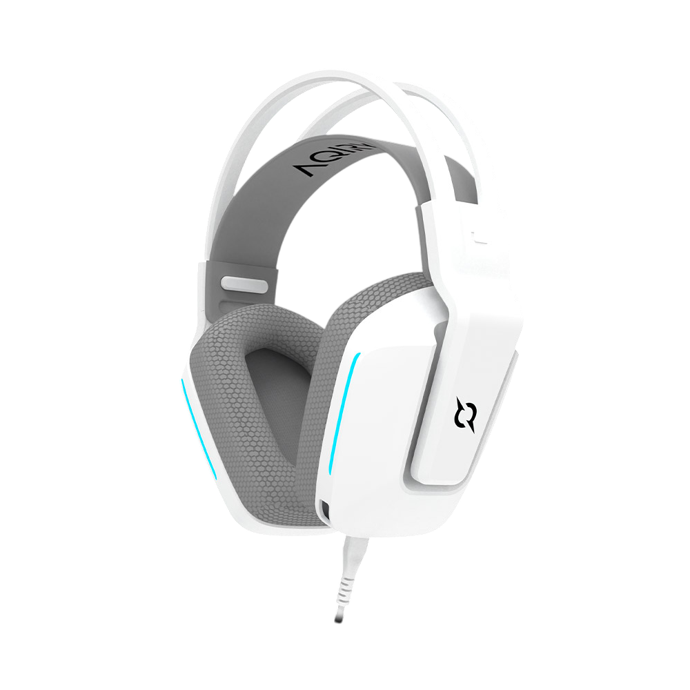 Micro Casque Gamer Filaire AQIRYS ALYA - Blanc