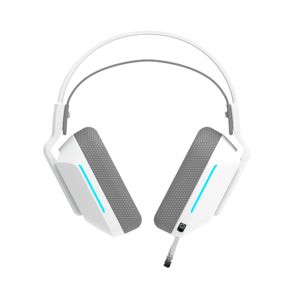 Micro Casque Gamer Filaire AQIRYS ALYA - Blanc