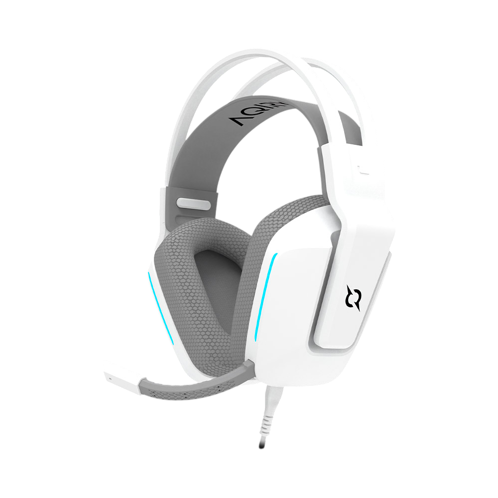 Micro Casque Gamer Filaire AQIRYS ALYA - Blanc