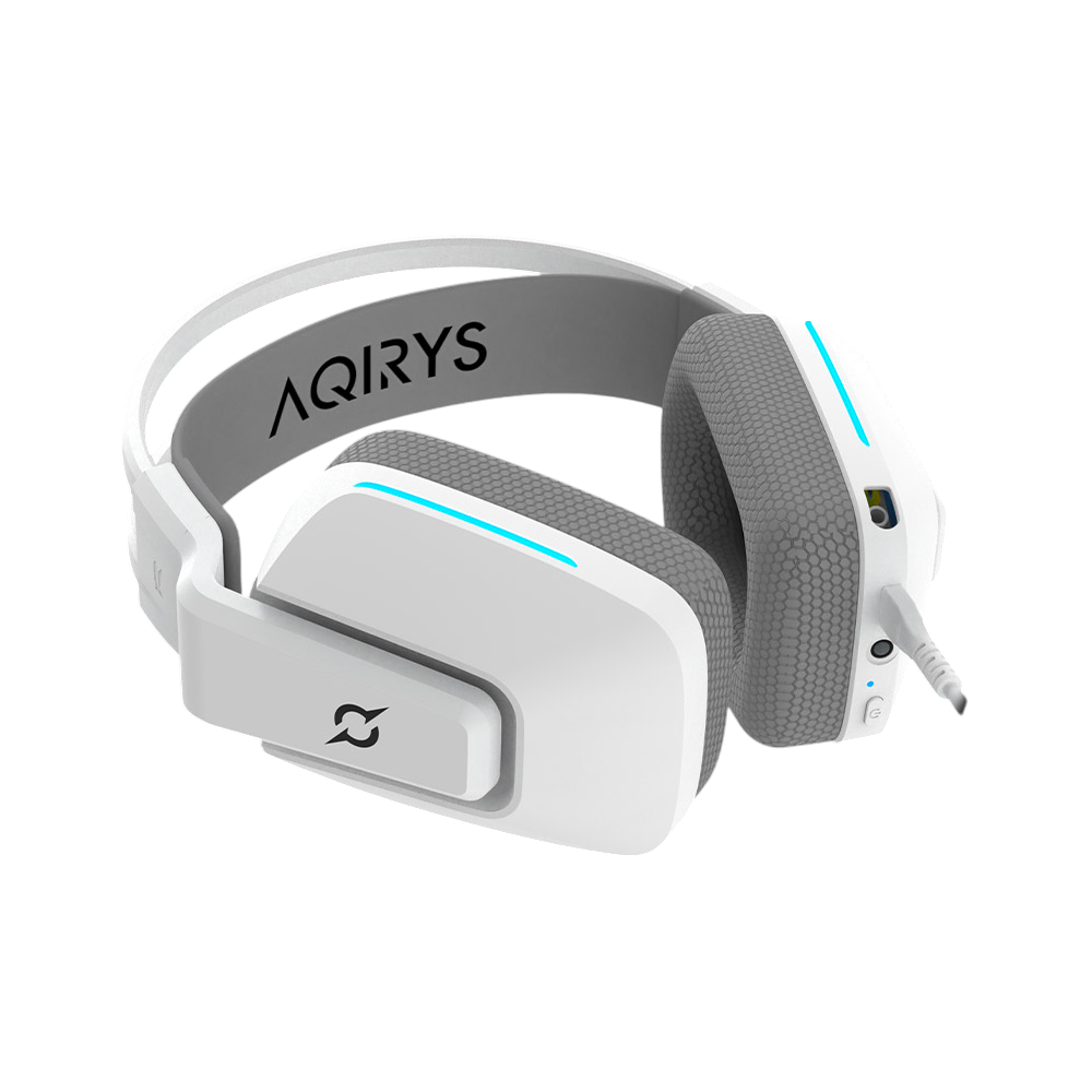 Micro Casque Gamer Filaire AQIRYS ALYA - Blanc
