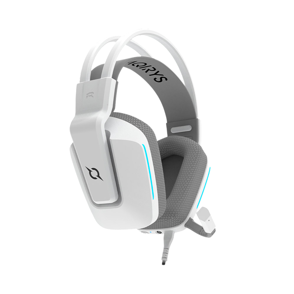 Micro Casque Gamer Filaire AQIRYS ALYA - Blanc