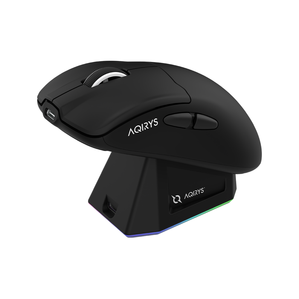 Souris Sans Fil Gamer AQIRYS M60 - Noir