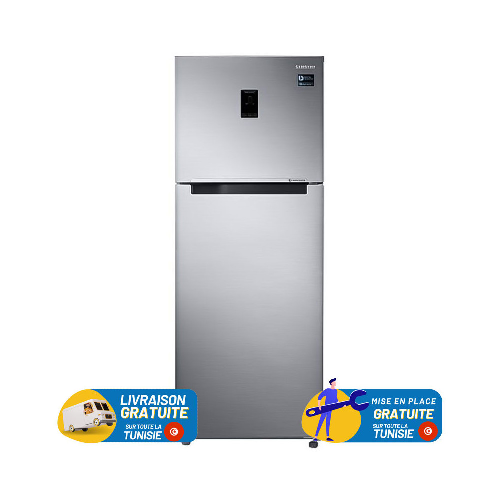 Réfrigérateur SAMSUNG No Frost Double Portes TWIN COOLING PLUS 440 Litres / INOX