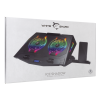 Refroidisseur  Pour PC Portable 17.3'' White Shark ICE SHADOW / RGB / Noir