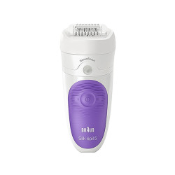 Epilateur BRAUN Silk épil 5 / Banc et Violet / SES5-805