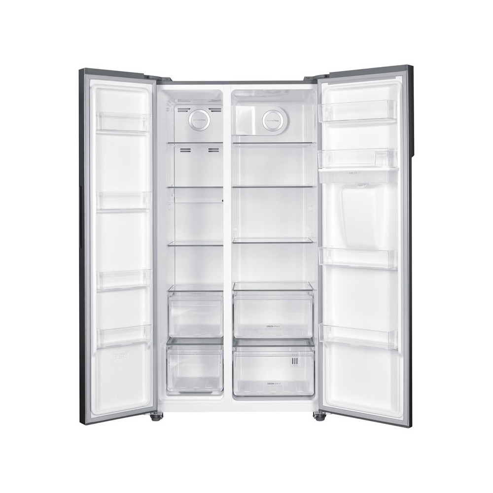 REFRIGERATEUR HOOVER No Frost SIDE BY SIDE 518 Litres / inox / AVEC DISTRIBUTEUR