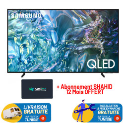 Tv Samsung 55" QLED 4K UHD Smart TV / 50 Hz / Noir + Abonnement SHAHID 12 Mois OFFERT