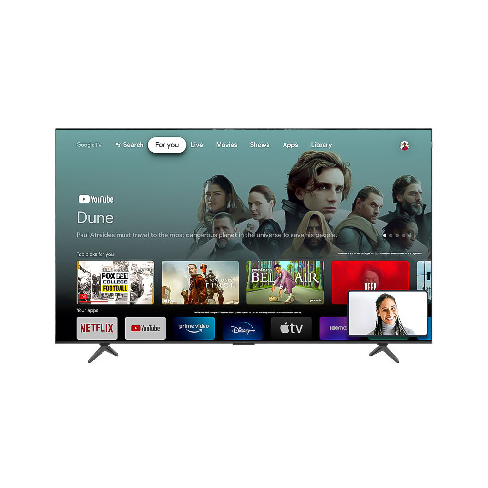TV TCL P8K 65" QLED UHD 4K SMART TV / GOOGLE TV