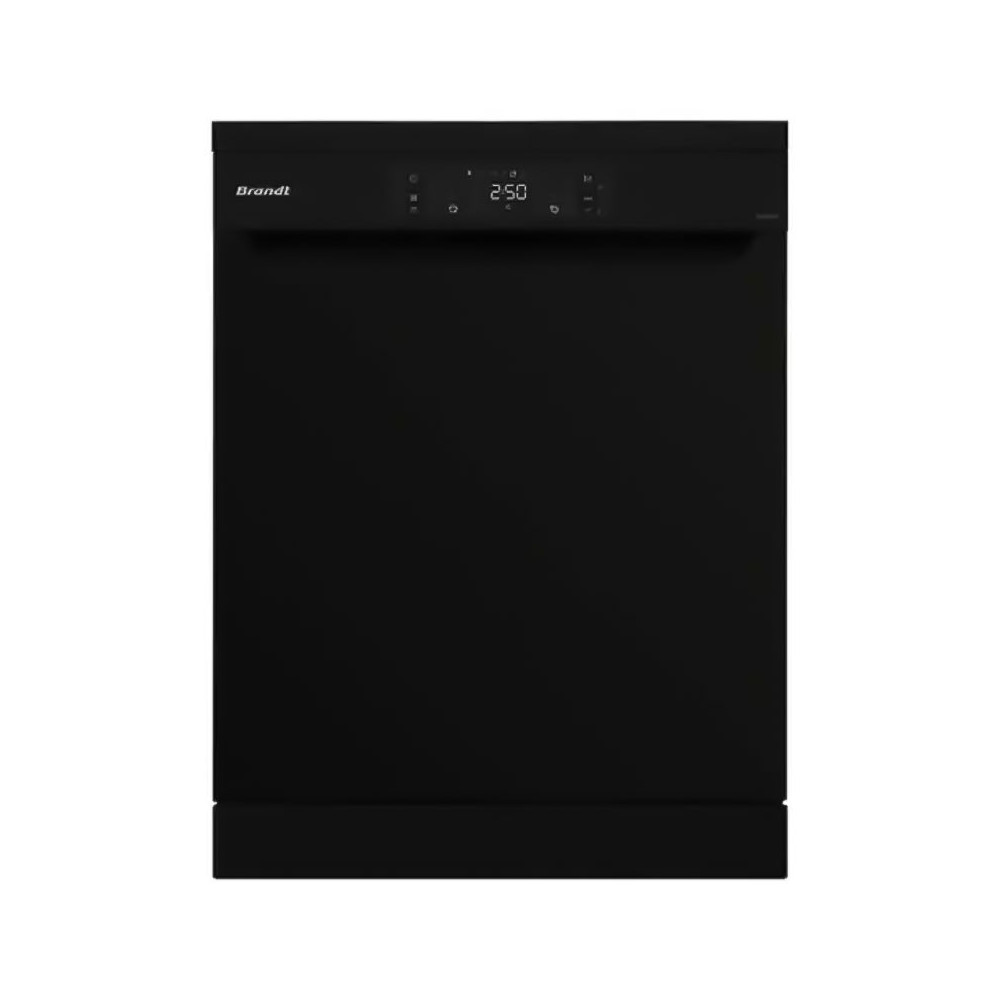 Lave vaisselle BRANDT 16 couverts / BLACK avec afficheur + Blender 2en1 400W Offert