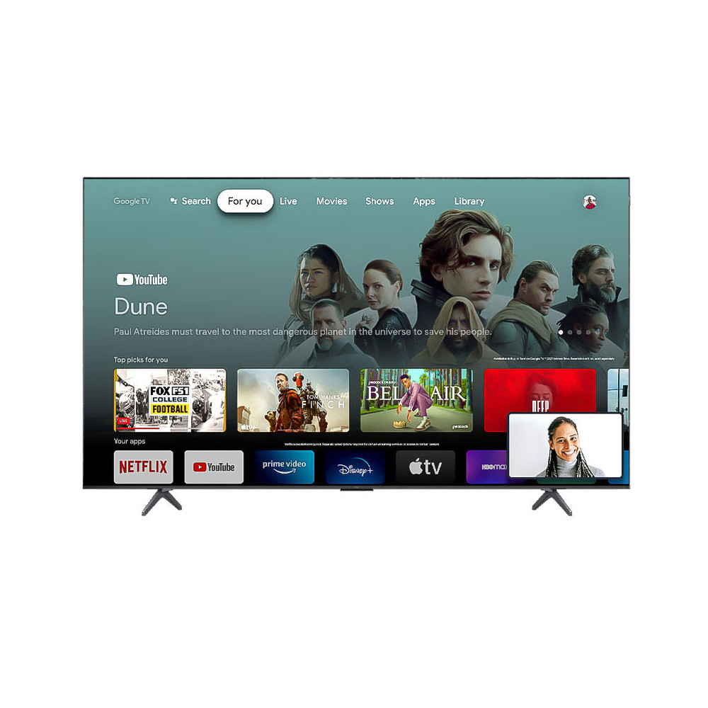 TV TCL P8K 75" QLED UHD 4K SMART TV / GOOGLE TV