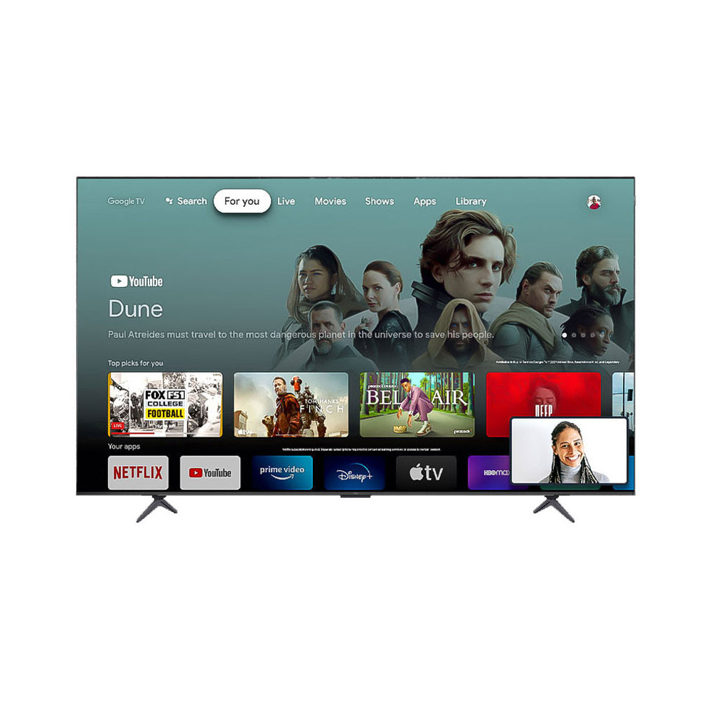 TV TCL P8K 85" QLED UHD 4K SMART TV / GOOGLE TV