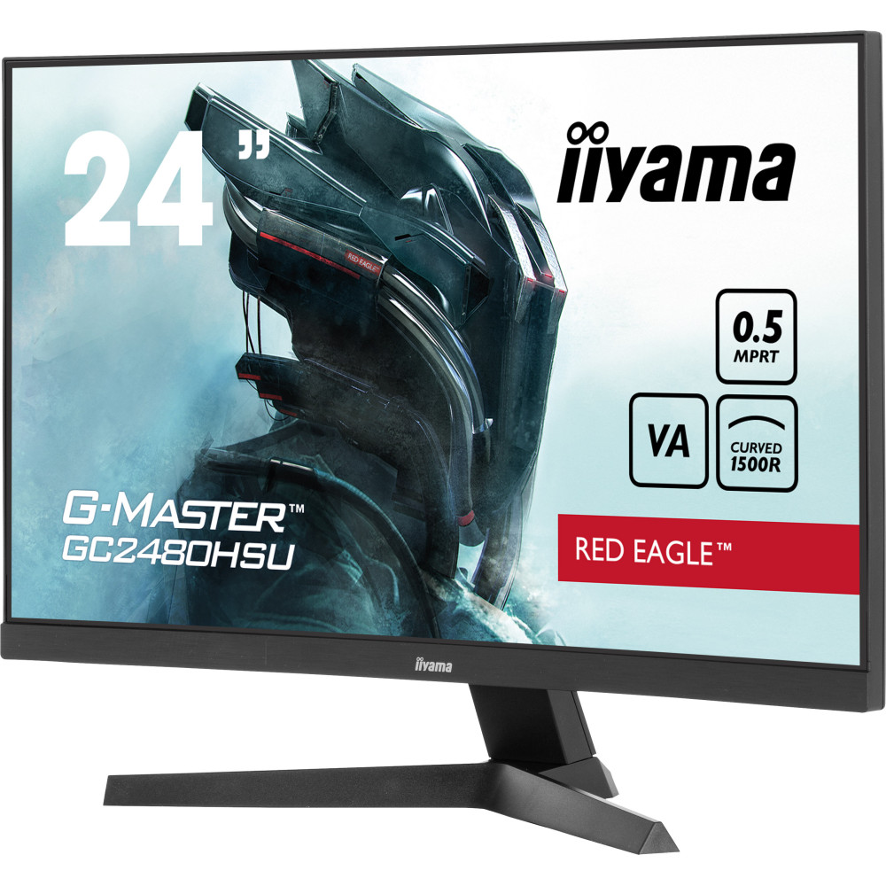 ECRAN IIYAMA G-MASTER CURVED 23.8" 180Hz VA 0,5ms  HDMI/DP/USB HAUT PARLEUR