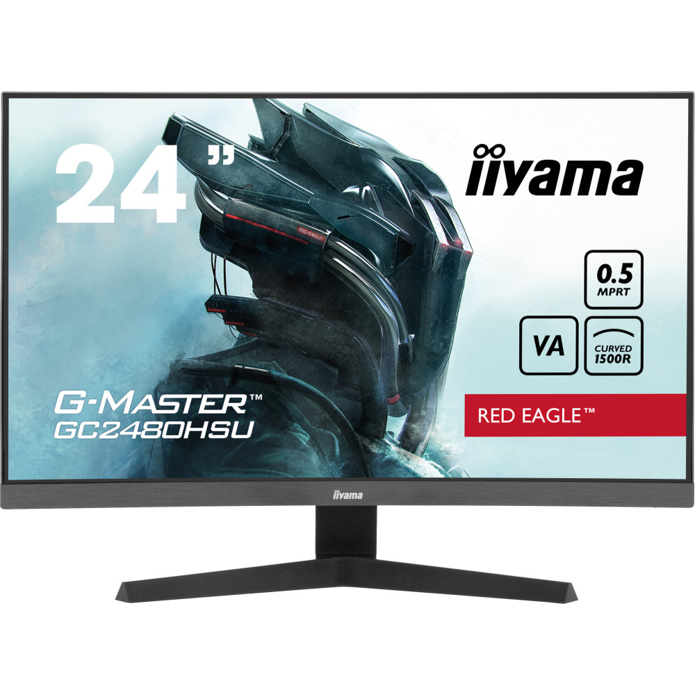 ECRAN IIYAMA G-MASTER CURVED 23.8" 180Hz VA 0,5ms  HDMI/DP/USB HAUT PARLEUR