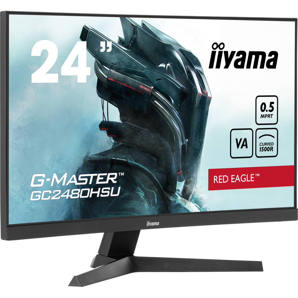 ECRAN IIYAMA G-MASTER CURVED 23.8" 180Hz VA 0,5ms  HDMI/DP/USB HAUT PARLEUR