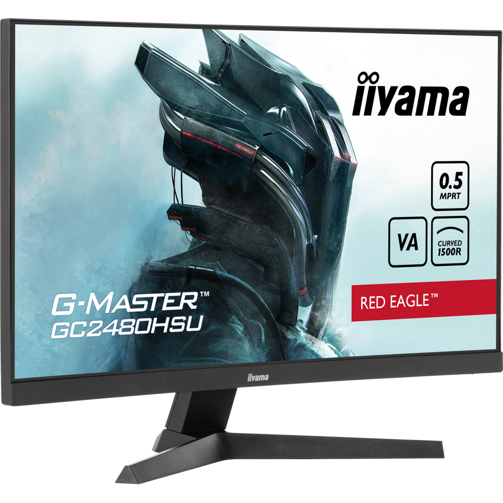 ECRAN IIYAMA G-MASTER CURVED 23.8" 180Hz VA 0,5ms  HDMI/DP/USB HAUT PARLEUR
