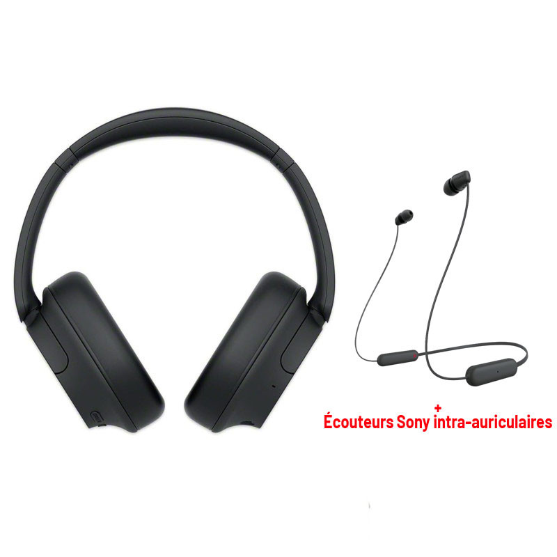 Casque sans fil Sony WH-CH720N - Noir Casque sans fil Sony WH-CH720N - Noir