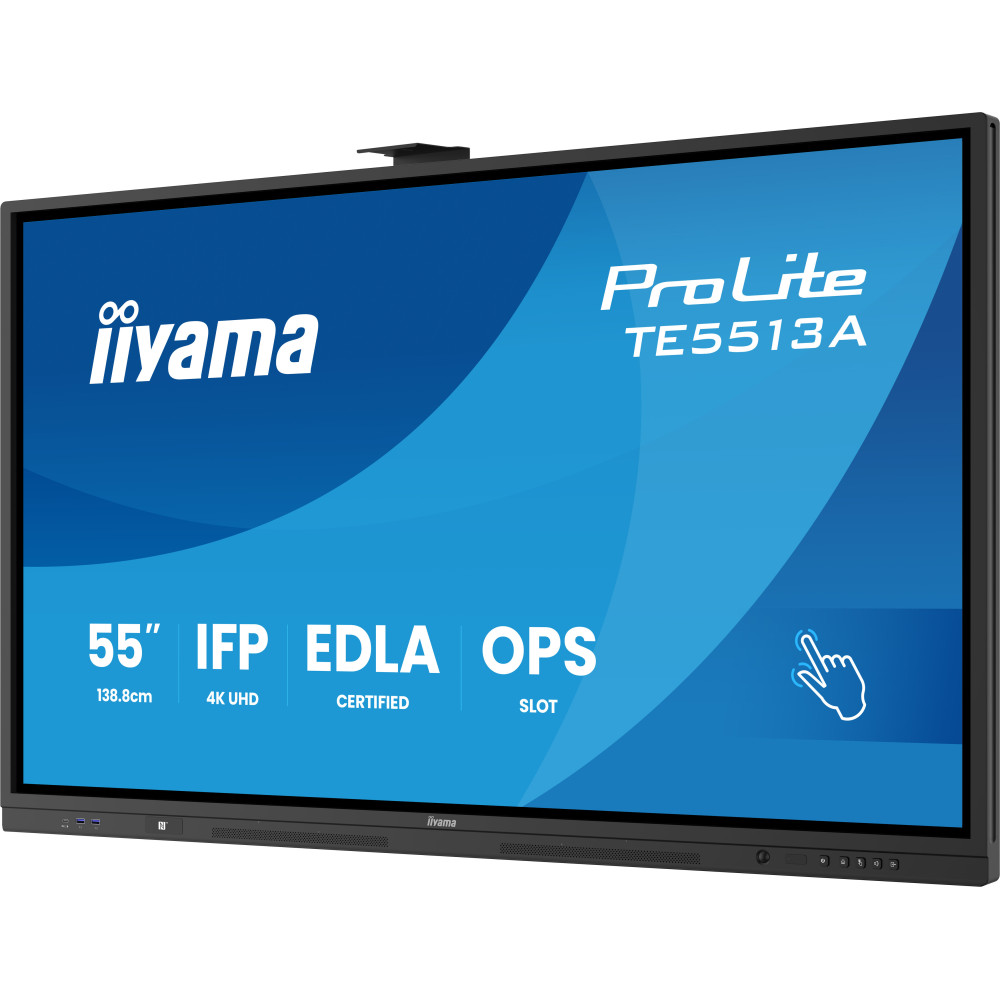 ECRAN INTERACTIF Tactile IIYAMA 55" 4K UHD Android 14 OS EDLA