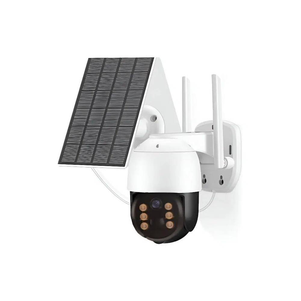 Caméra De Surveillance Externe JORTAN JT-8181 WiFi 4MP / Blanc