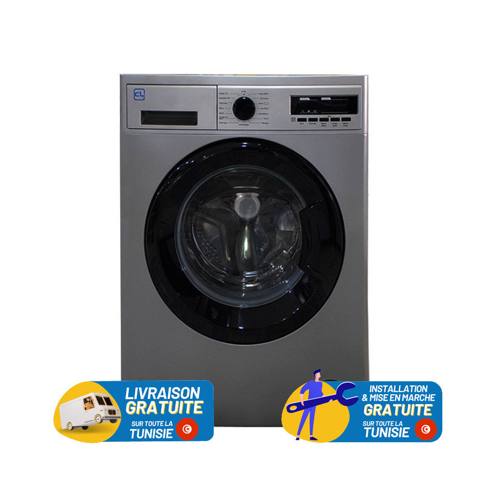 LAVE LINGE CONFORT LINE / 1400trs / 10KG / SILVER