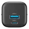 TETE CHARGEUR HAVIT GAN FAST CHARGER HV-UC220 DUAL USB-C 20W+USB-A18W