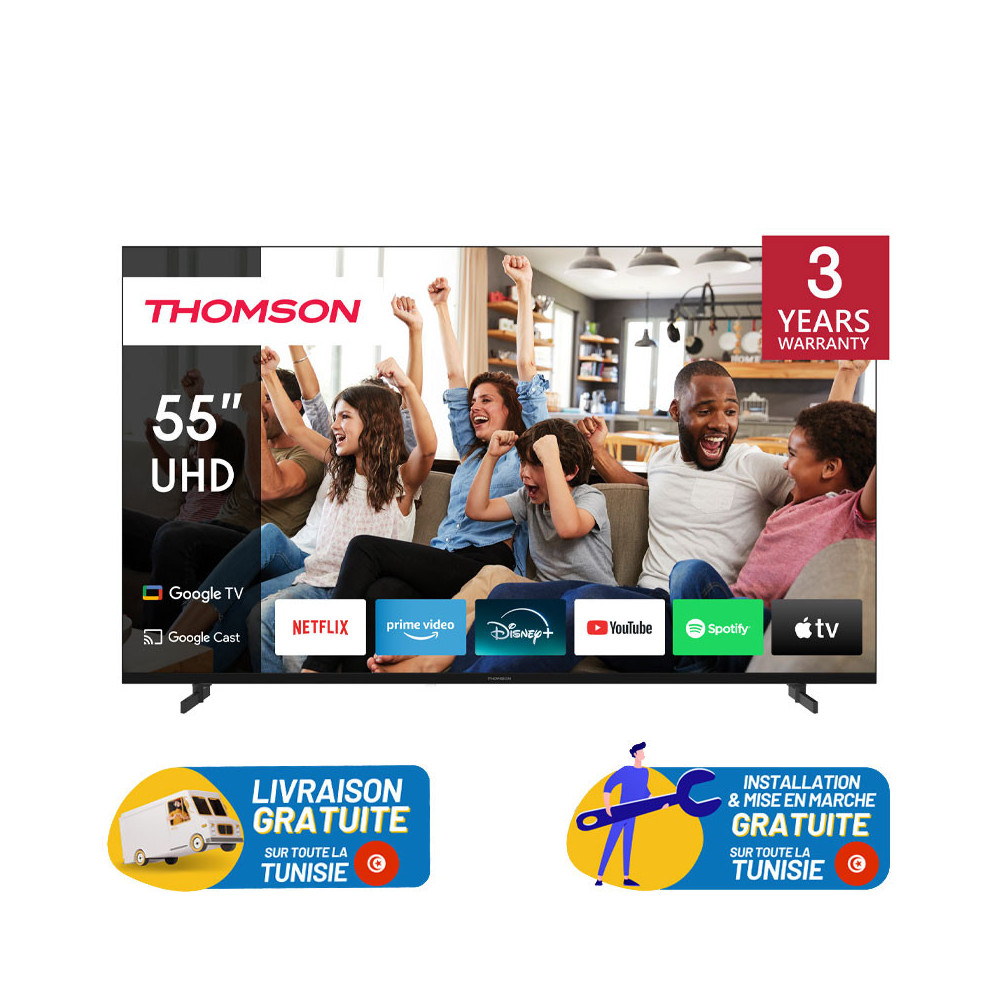 Thomson Google TV 55" UHD Google TV / 55UG4S14
