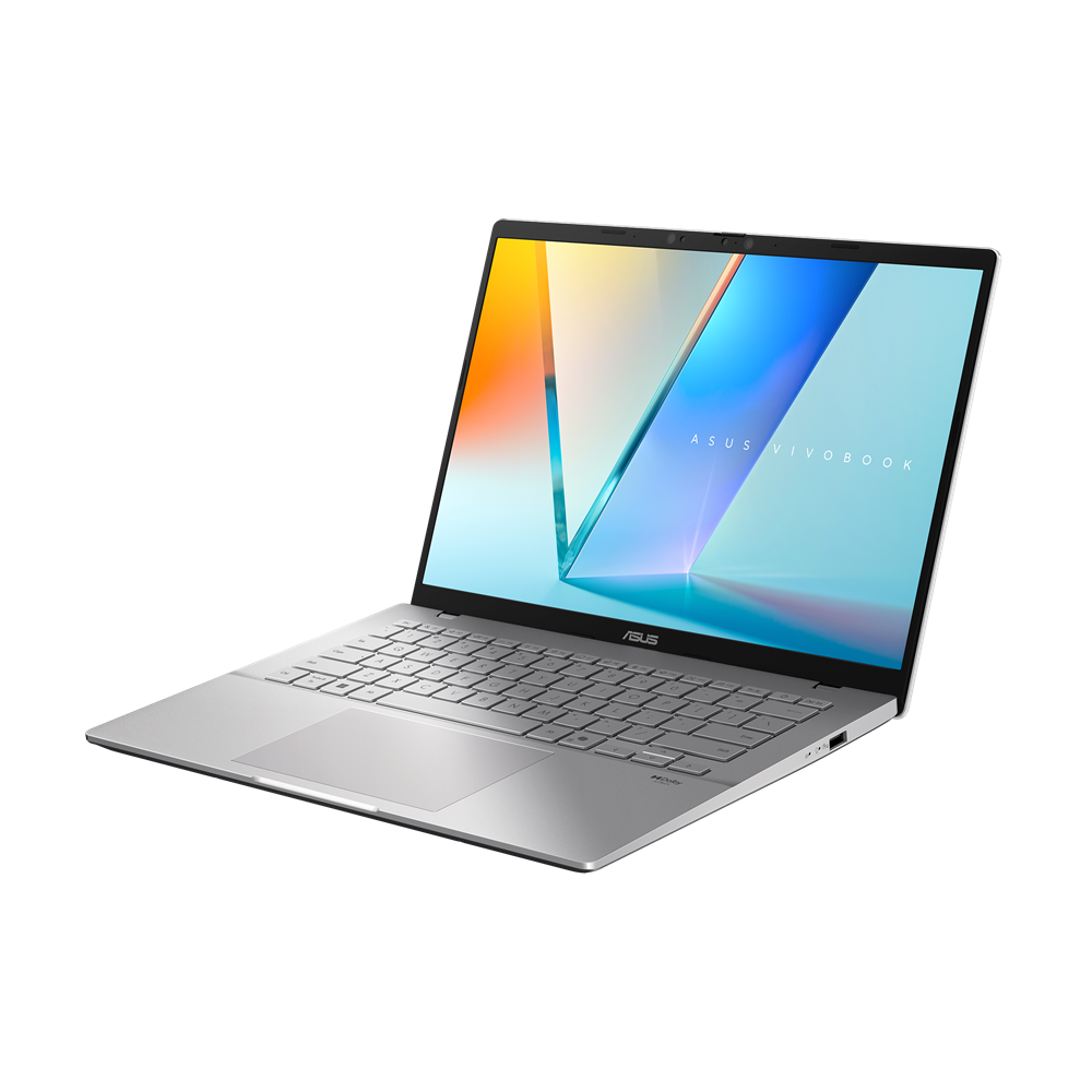 Pc Portable ASUS Vivobook S14 S3407QA / Snapdragon X X1 26 100 / 16 Go / 1 To SSD / Windows 11 / Copilot+ / Silver