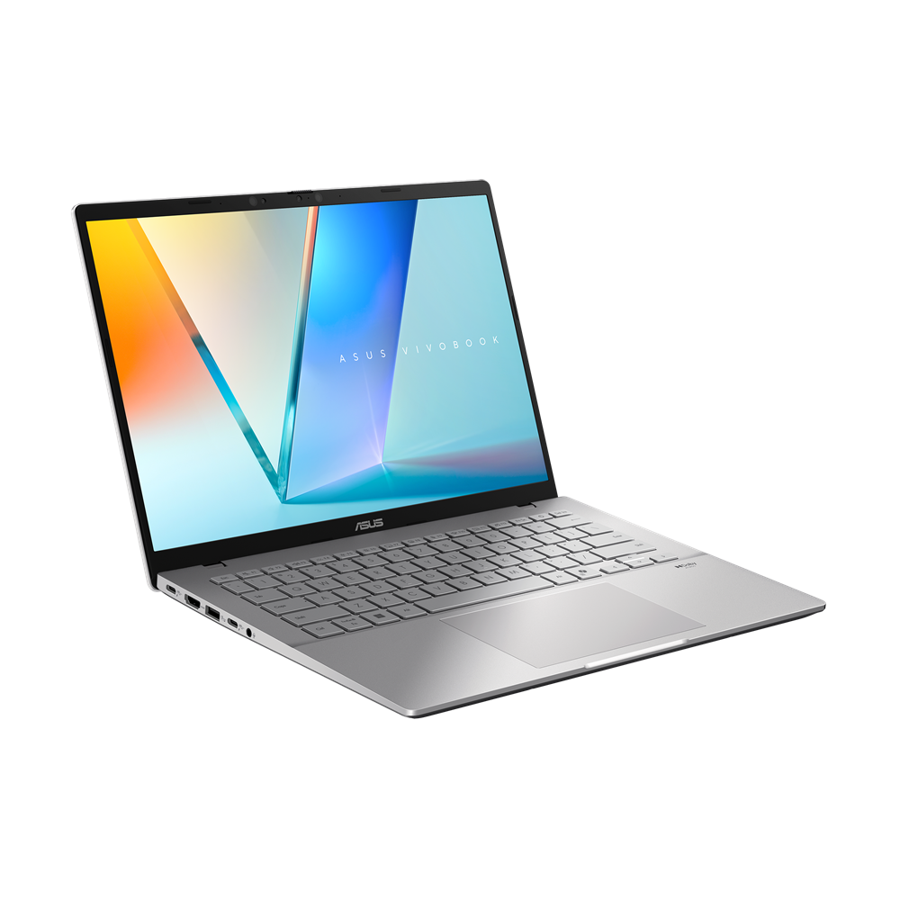 Pc Portable ASUS Vivobook S14 S3407QA / Snapdragon X X1 26 100 / 16 Go / 1 To SSD / Windows 11 / Copilot+ / Silver