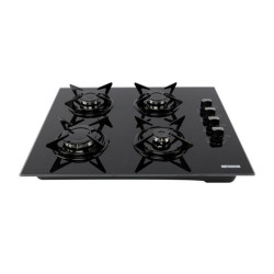 Plaque De Cuisson Encastrable STARONE 4 Feux / Noir
