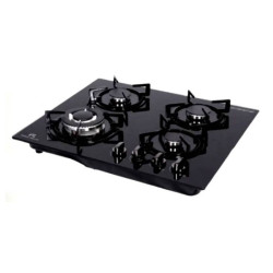 Plaque De Cuisson Encastrable GALAXY NATUREL 4 Feux / Noir