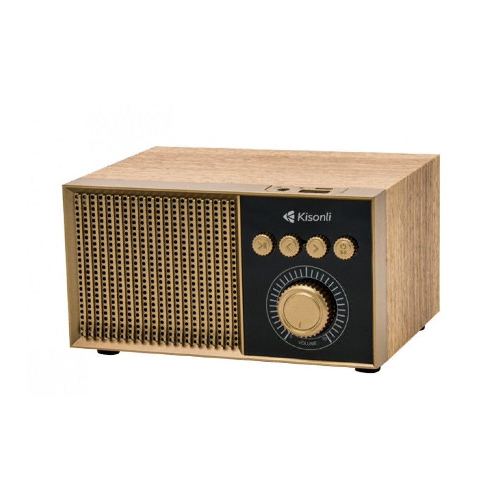 Haut-parleur de téléphone en bois Kisonli G10