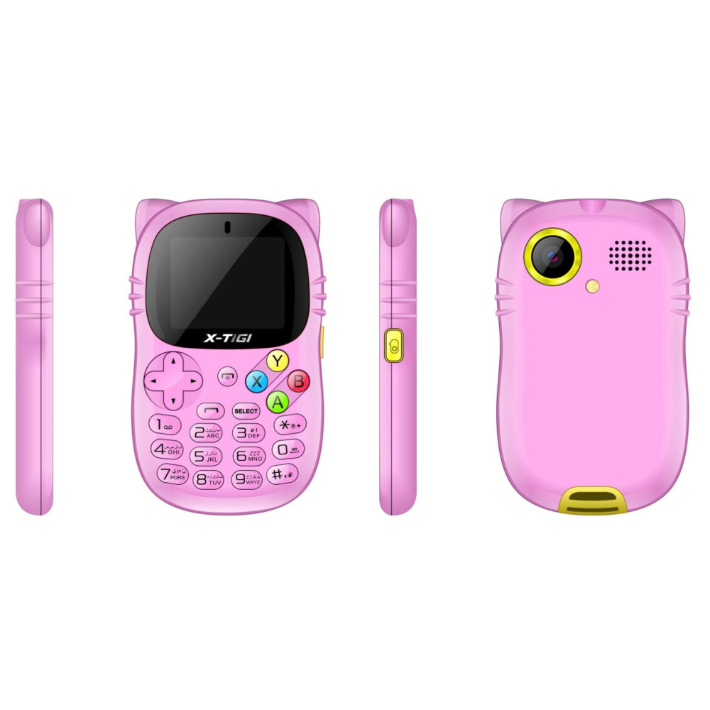 Téléphone Portable X-TIGI Kids1 - Rose