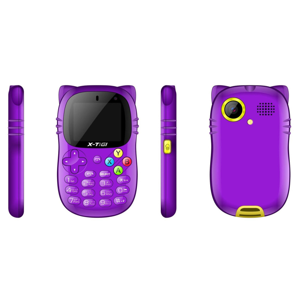 Téléphone Portable X-TIGI Kids1 - Violet