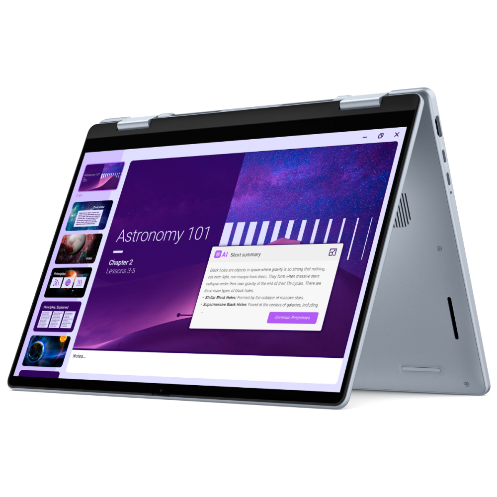 Pc Portable Dell 14 Plus 2-en-1 / Ultra 5 226V / 16 Go / 512 Go SSD / Windows 11 / Bleu