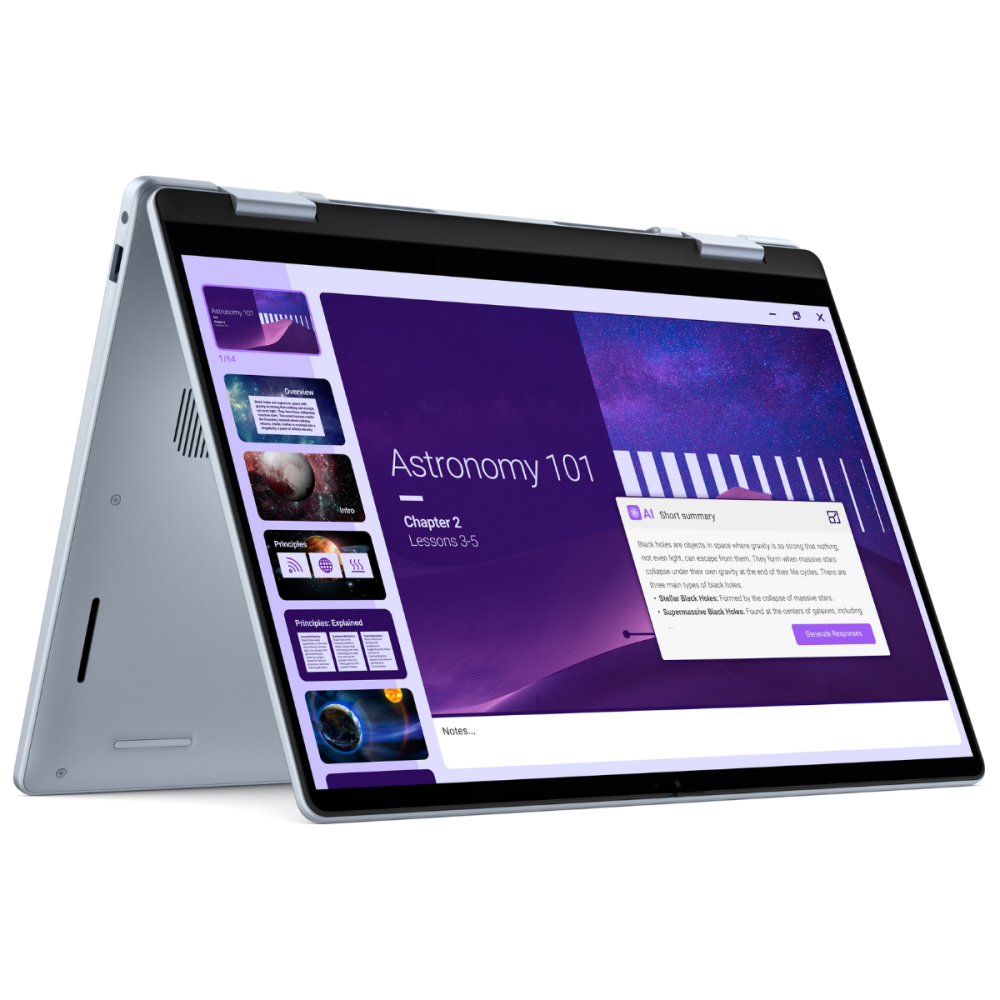 Pc Portable Dell 14 Plus 2-en-1 / Ultra 5 226V / 16 Go / 512 Go SSD / Windows 11 / Bleu