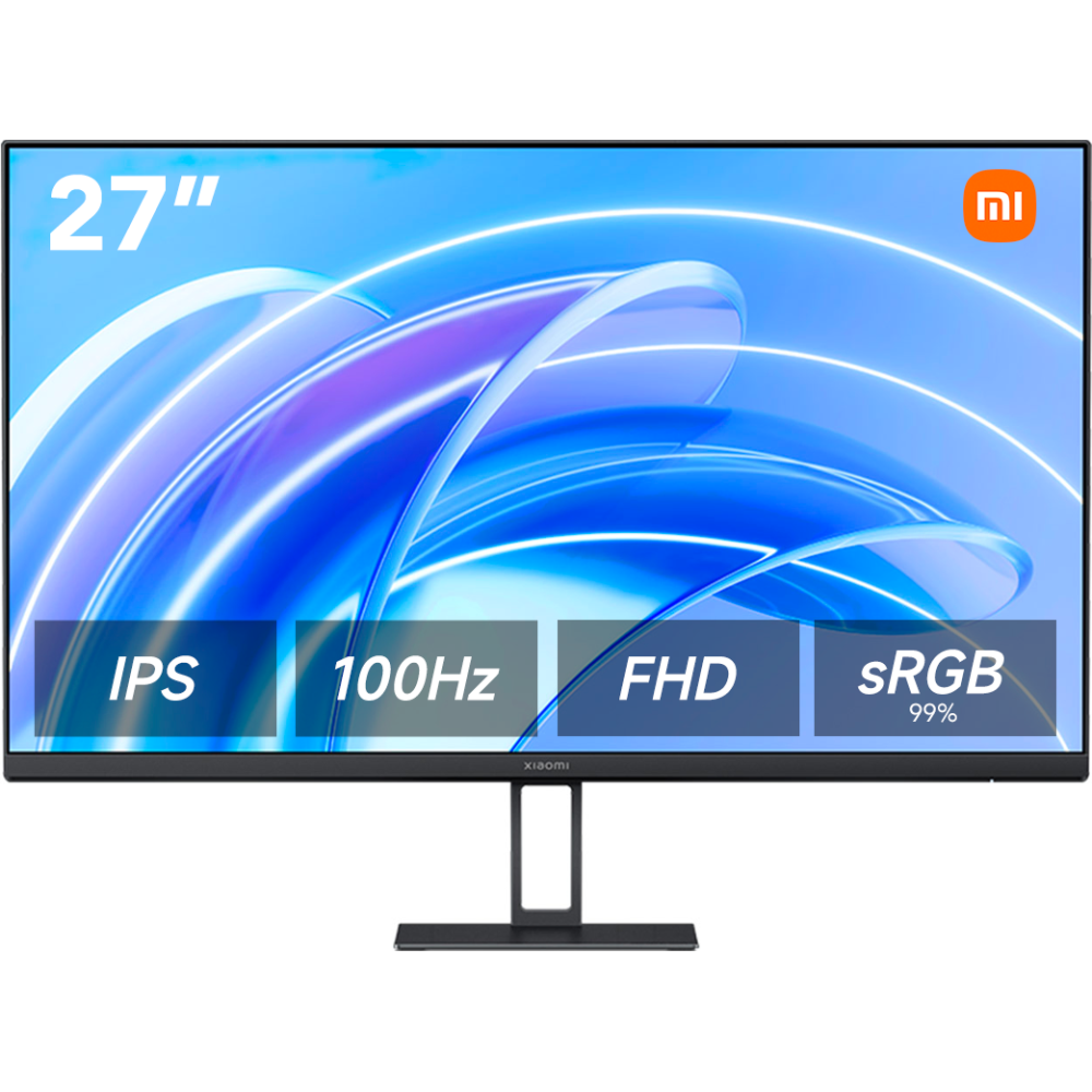 ECRAN XIAOMI A27i EU 27" FHD 100Hz IPS 6ms GTG HDMI/DP / NOIR