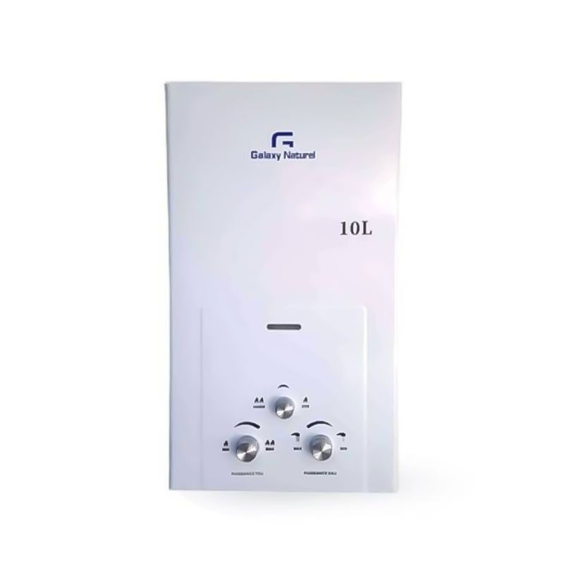 Chauffe Bain GALAXY NATUREL 10 Litres Gaz Naturel  - Blanc