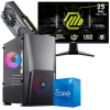 Setup Gamer Special Pc de Bureau Gaming / i5-13400F / RTX 3060 12G / 16 Go Avec Écran Gaming MSI MAG 24.5" Full HD IPS / 200 Hz