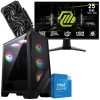 Setup Gamer Special Pc de Bureau Gaming / i5-14600KF / RTX 5060 8G / 32 Go Avec Écran Gaming MSI MAG 24.5" Full HD IPS / 200 Hz