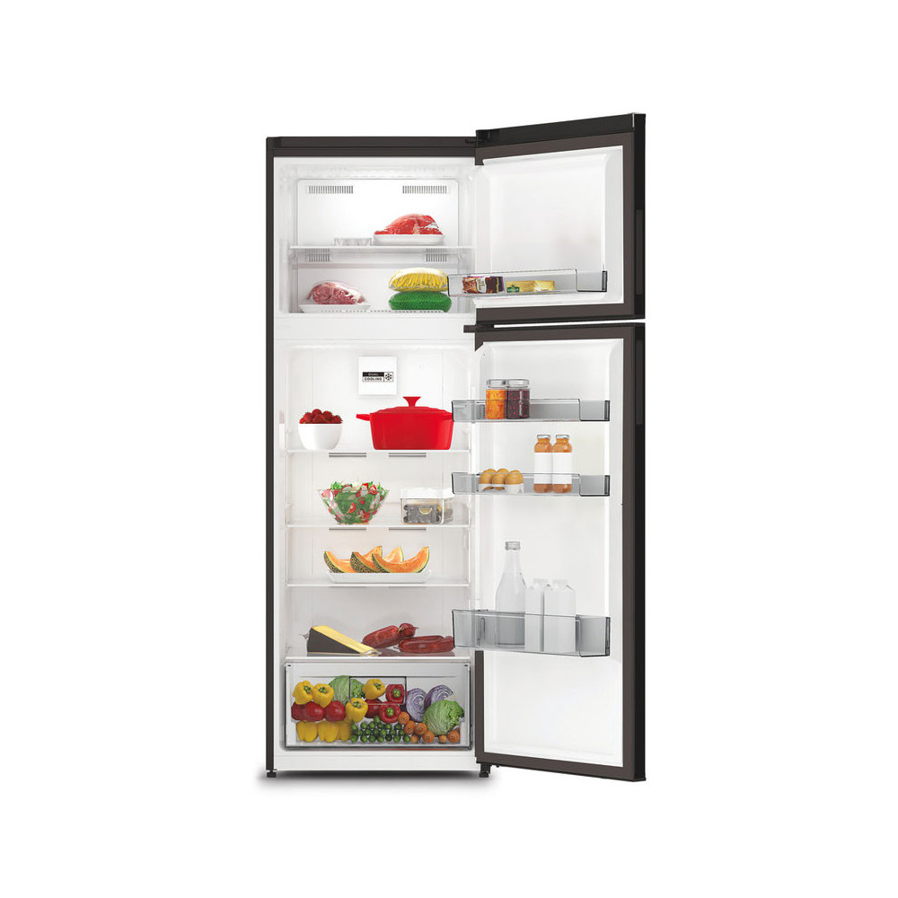 REFRIGERATEUR WHIRLPOOL DUAL NOFROST Double Portes 314 Litres / Noir