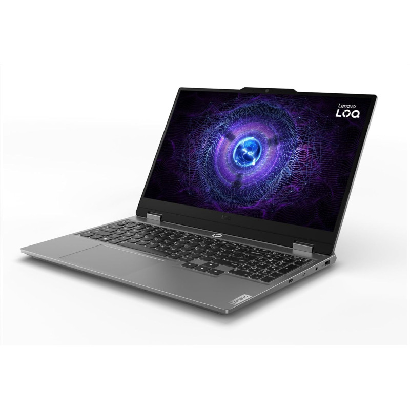 Pc Portable Gamer Lenovo LOQ 15IAX9 / i5-12600HX / RTX 3050 6G / 32 Go DDR5 / 512 Go SSD / Windows 11 / Gris Avec Souris Lenovo LOQ M100 RGB