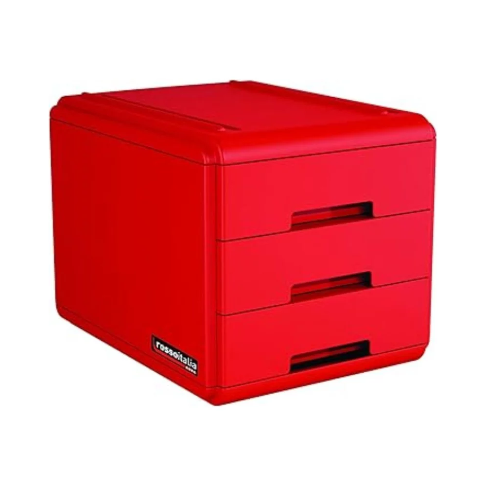 Mini Bloc de 3 tiroirs Arda Rossoitalia / Rouge