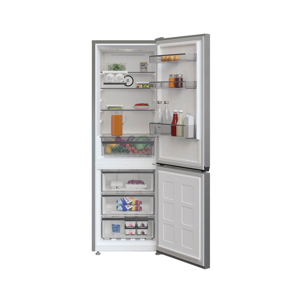 REFRIGERATEUR WHIRLPOOL NOFROST Combiné 301 Litres / inox
