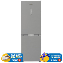 REFRIGERATEUR WHIRLPOOL NOFROST Combiné 316 Litres / inox