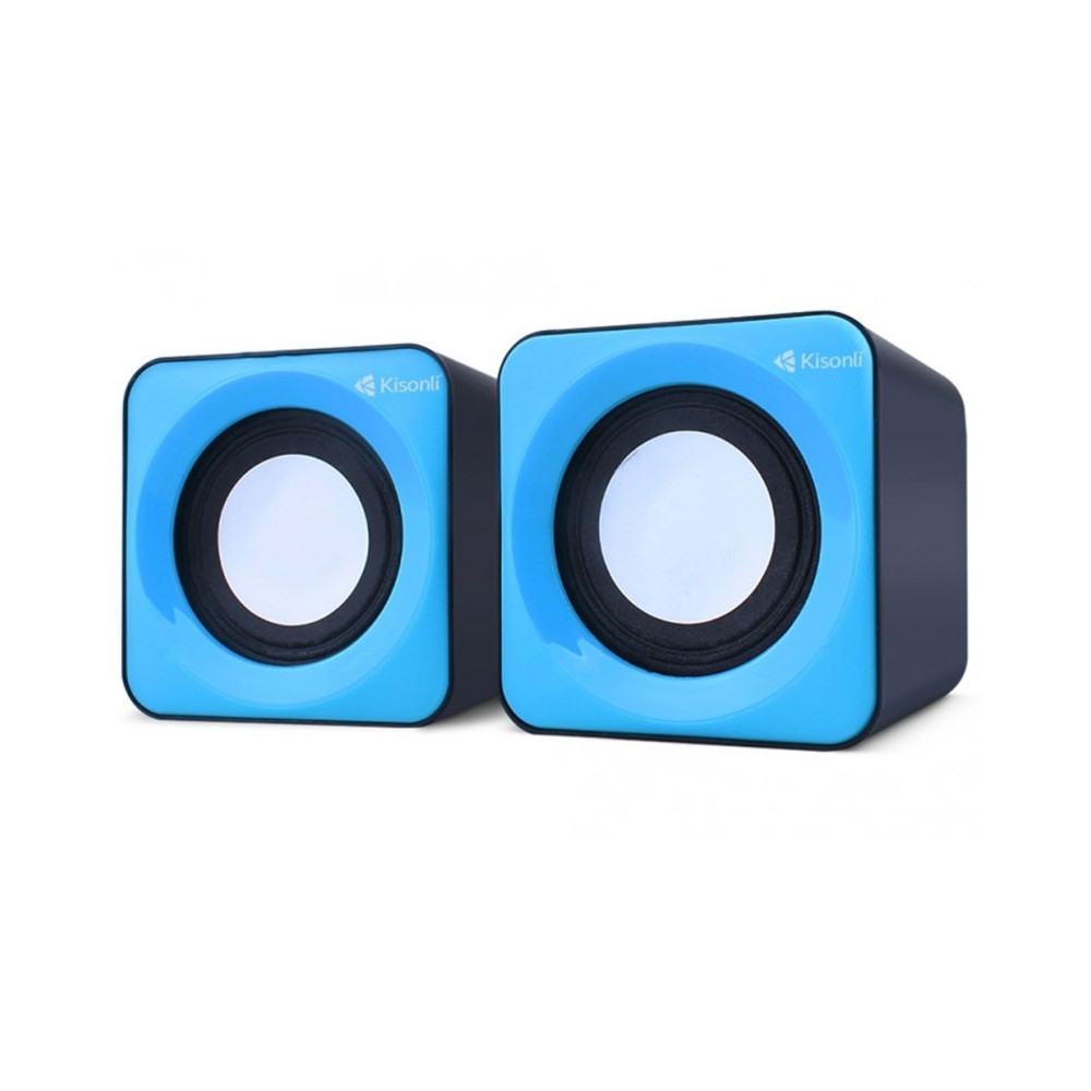 Haut-Parleur Kisonli V310 / USB 2.0 / Bleu